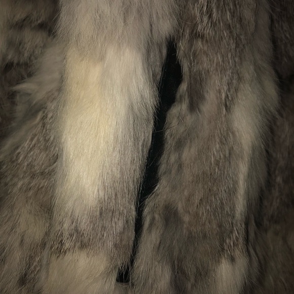 vintage 60s 70s 80s 90s fur coat jacket in excellent condition glamrock - Picture 2 of 8